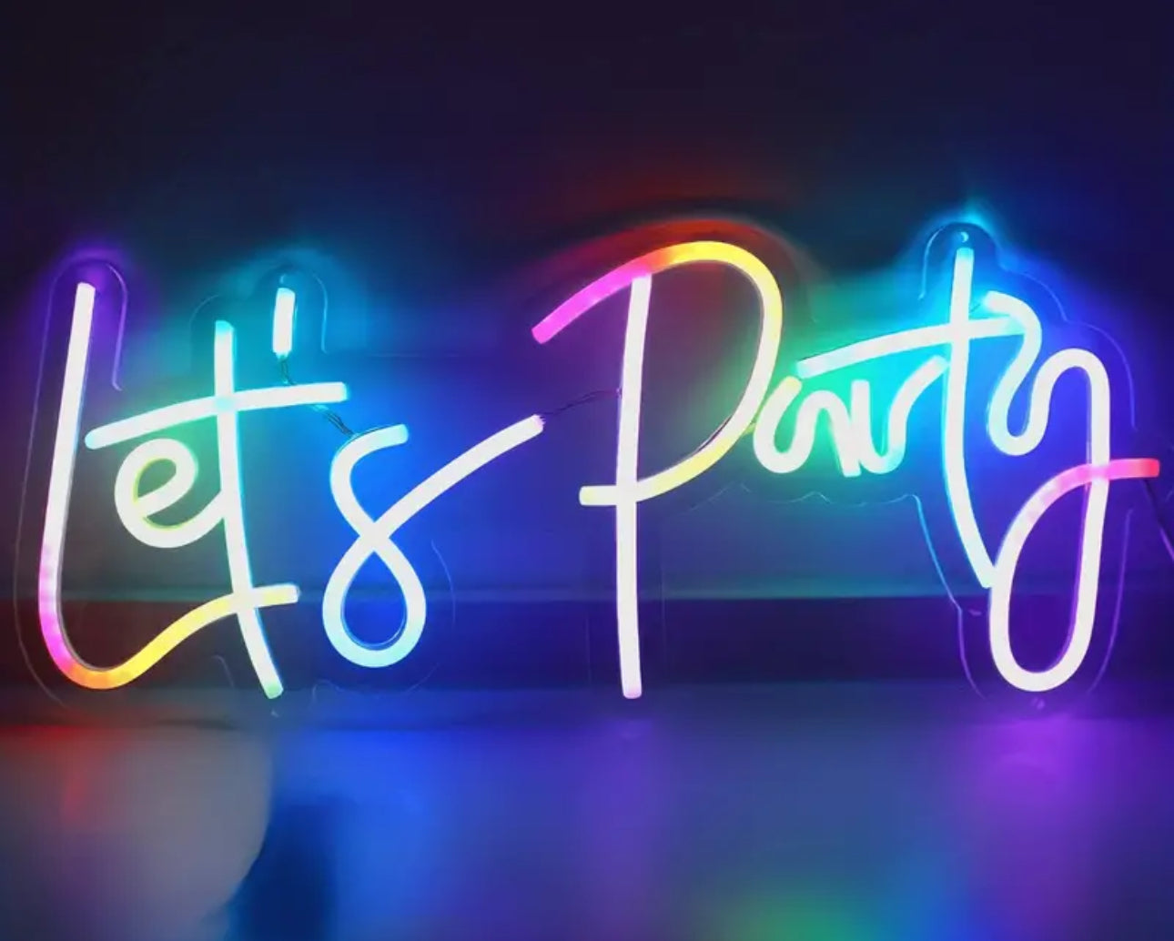 Hire: Neon Light - Let’s Party