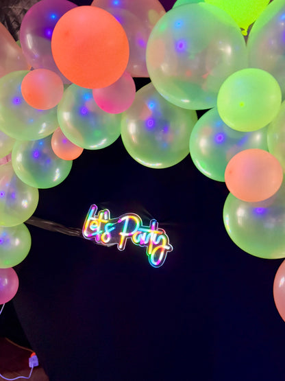 Hire: Neon Light - Let’s Party