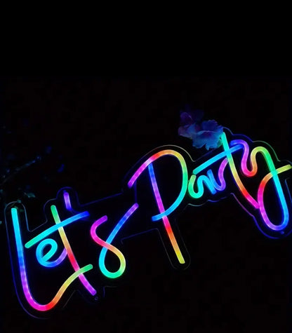 Hire: Neon Light - Let’s Party